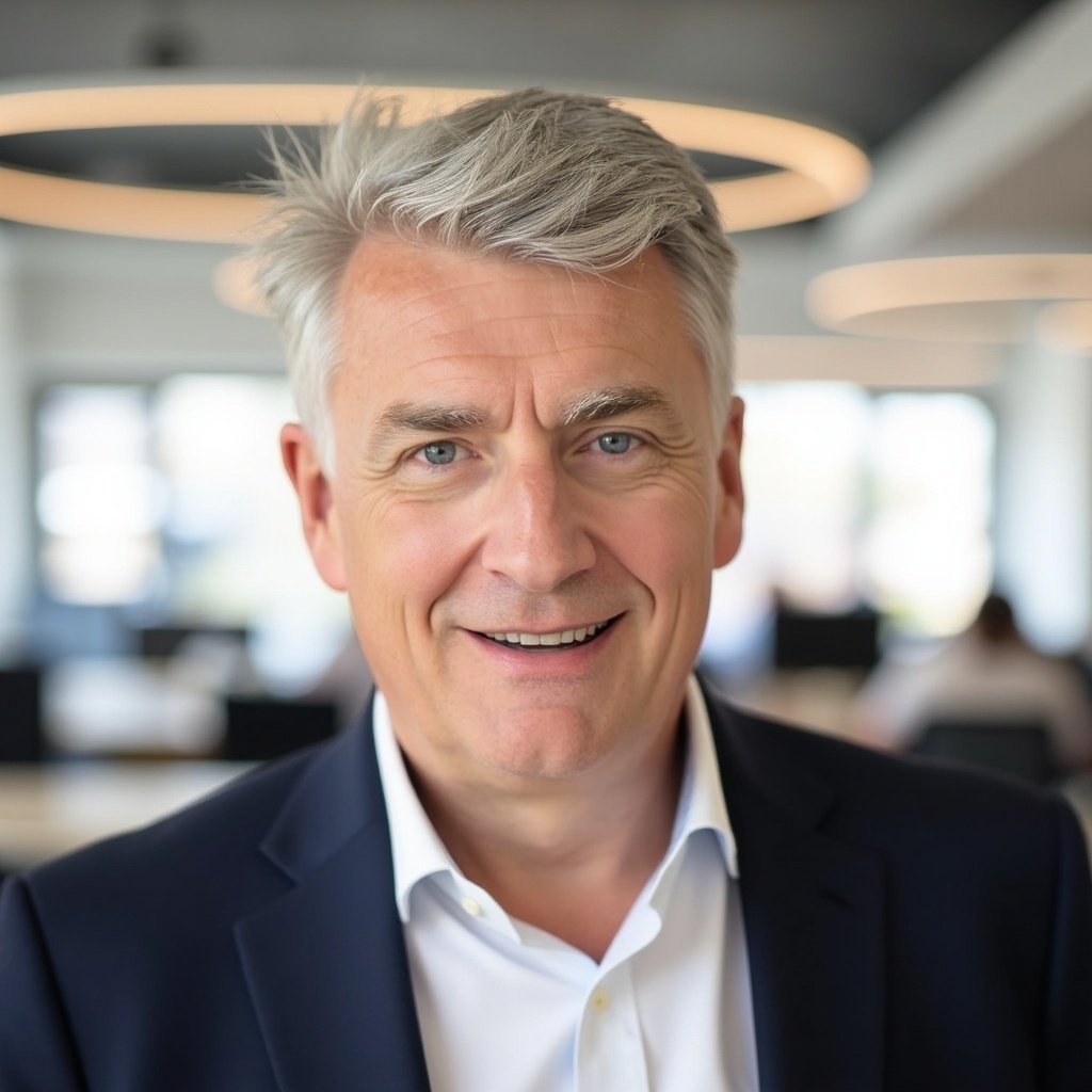 Headshot of Tim Burne, interim COO/CEO and turnaround specialist